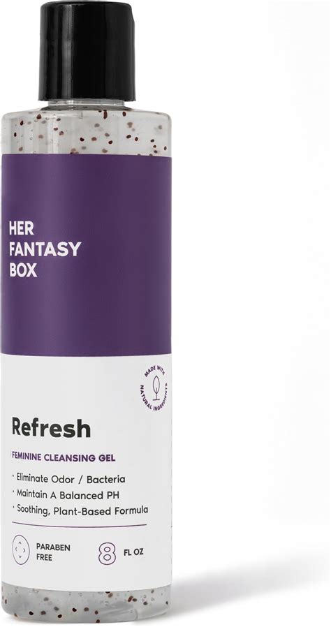 Amazon.com: Her Fantasy Box Refresh pH Balancing Shower Gel - Natural