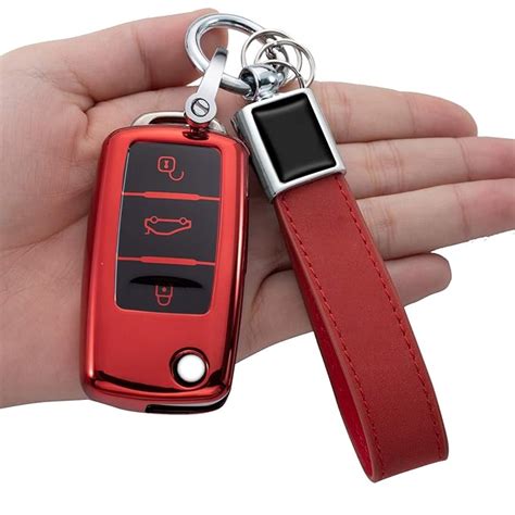 For Vw Key Fob Covercompatible For Vw Beetle Passat Tiguan Touran