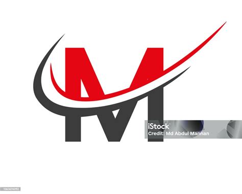 Template Vektor Logo Huruf M Desain Modern Dan Sederhana M Logotype