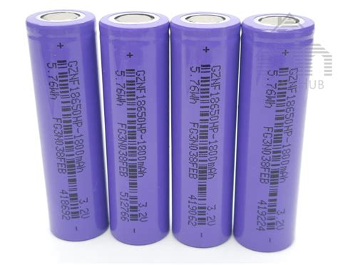 Аккумулятор 18650 LifePO4 3 2V 1800mAh ток 3С 4шт купить с