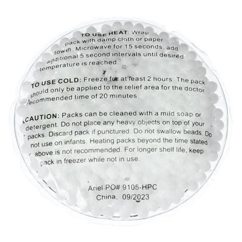 Mini Hot Cold Pack Soccer 137081 SC 4imprint