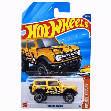 2025 Hot Wheels 21 Ford Bronco Mainline HW Hot Trucks