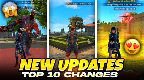 Free Fire New OB 41 UPDATES Top 10 CHANGES After Ob 41 Updates In