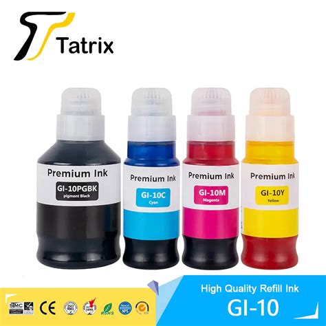 Tatrix GI 10 GI10 GI 10 Premium Compatible Color Water Based Bottle