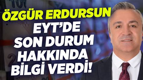 Zg R Erdursun Eyt Son Durum Hakk Nda Bilgi Verdi Krt Haber Youtube