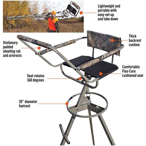 Guide Gear Tripod Deer Stand Tower Tripod Stands At