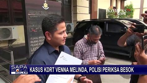 Besok Polisi Periksa Venna Melinda Terkait Kasus KDRT Video Dailymotion