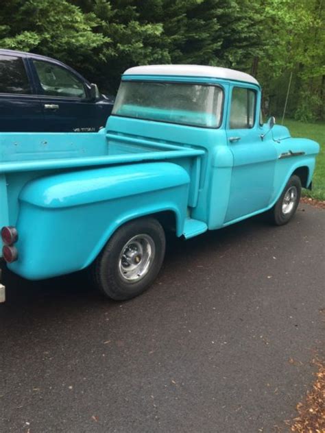 1958 Chevy 3100 Apache Short Bed Big Back Window Hot Rod Rat Rod