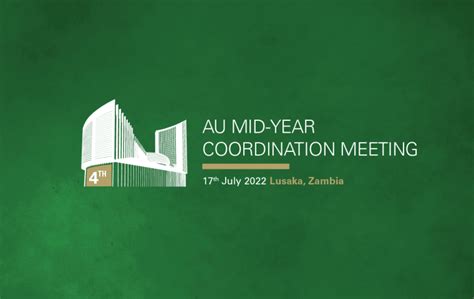 High Level Side Event At The Au Mid Year Coordination Meeting