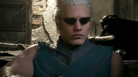 Re Vergil No Coat Over Leon Default At Resident Evil