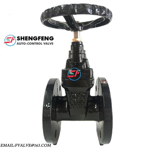 Din F4 Dn50 Water Ductile Iron Gate Valve Botou Shengfeng Auto Control Valve Co Ltd