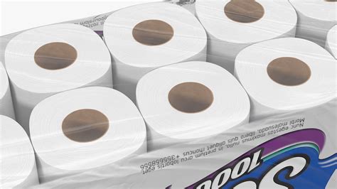 Scott Regular Roll Bath Tissue 20 Rolls 3d Model 39 3ds Blend C4d Fbx Max Ma Lxo Obj