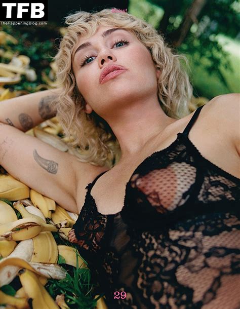 Miley Cyrus Nude Interview Magazine 3 New Photos TheFappening