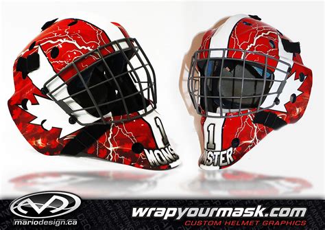 Goalie Mask Wraps Mariodesignhtml