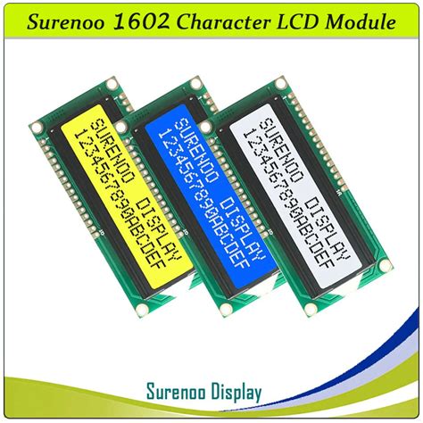 Surenoo Character Lcd Module Display Panel Screen