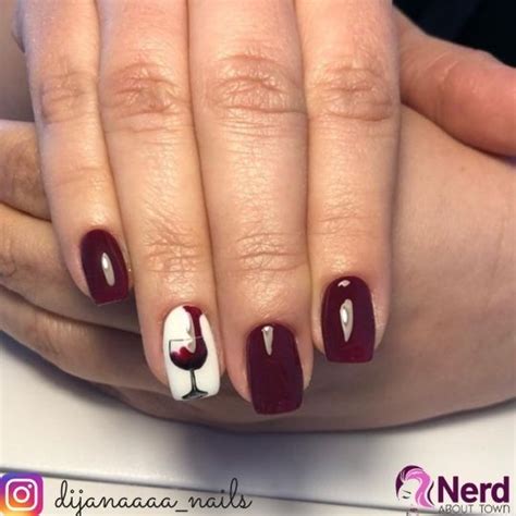 50 Stylish Wine Nail Designs And Ideas For 2024 Nerd About Town