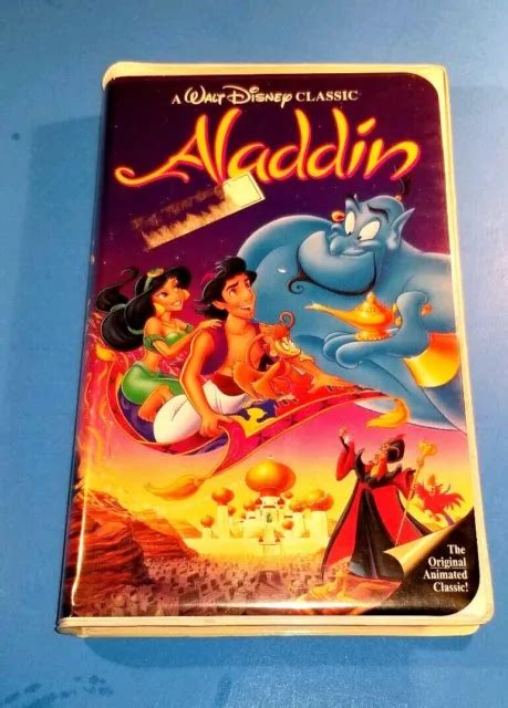 VHS CLASSIQUE WALT Disney Aladdin Diamant Noir EUR 5 62 PicClick FR