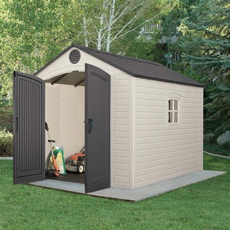 Easy shed base : Best image Lifetime outdoor storage shed