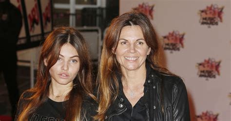 V Ronika Loubry Et Sa Fille Thylane Blondeau Arriv Es La Me