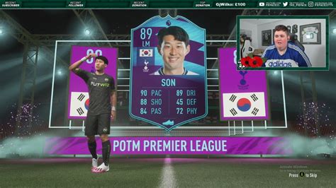 Sick Ucl Rttf Card In A Pack Son Sbc Fifa Pack Youtube