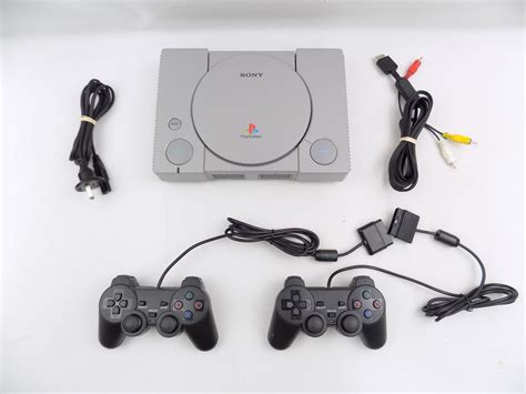 Playstation 1 PS1 Console Bundle x2 Controller USA NTSC - Chit Club