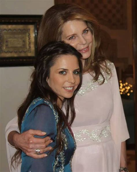 Queen Noor And Princess Iman Of Jordan Reina Noor Noor De Jordania