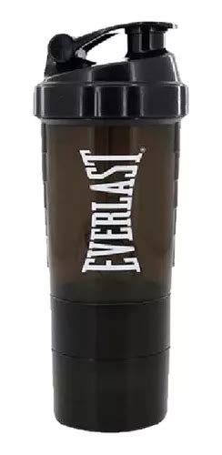 Shaker Vaso Botella Everlast Mezclador Proteinas Pastillero Env O Gratis