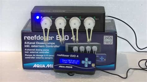 Aqua Medic Reefdoser EVO 4 Review And Instruction YouTube