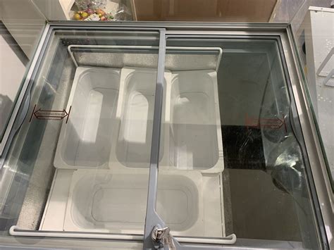 TEFCOLD IC200 SOFT SCOOP ICE CREAM SERVE OVER FREEZER FOR CAFE SHOP