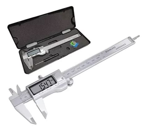 Vernier Calibrador Digital Caliper Acero Inoxida De 15 Cm MercadoLibre