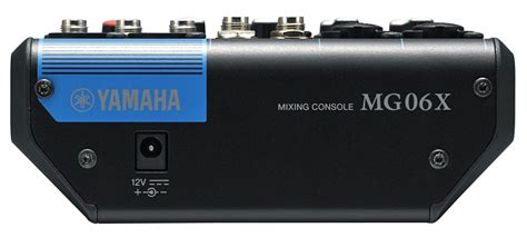 Yamaha MG06X — недорогой микшерный пульт 3-го поколения | ProSound