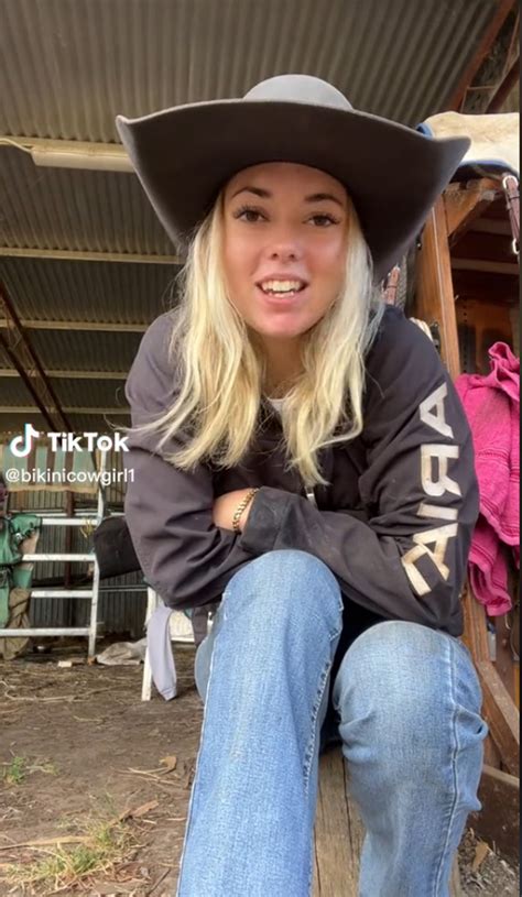 Bikini Cowgirl Storm Hogan Goes Viral On Tiktok