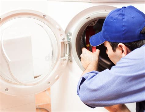 Washing Machine Repair Royalty Free Stock Image - Image: 26830976