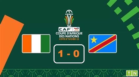 Can 2024 La Côte Divoire Dispose De La Rd Congo Et Enchaine Le