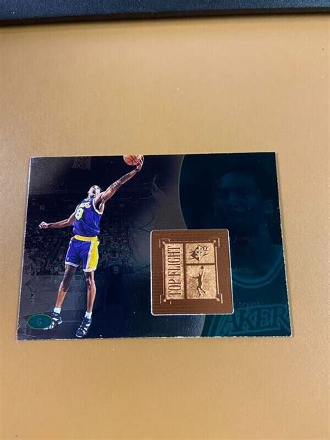 Kobe Bryant Spx Finite Top Flight Ebay