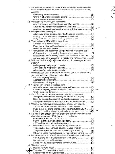 Dmv Written Test 2024 Answers Rahal Carmella