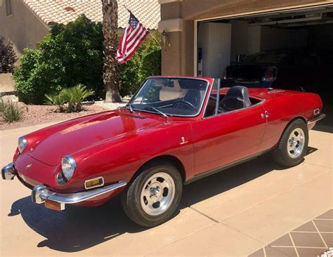 1971 Fiat 850 Sport Spider Soft Top Convertible ready for Summer FUN ...