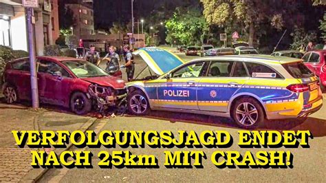 Wilde Verfolgungsjagd Mit Drogendealer Endet In Crash Mit Der Polizei