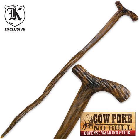 Cow Poke Replica Bulls Penis Walking Stick Kennesaw Cutlery