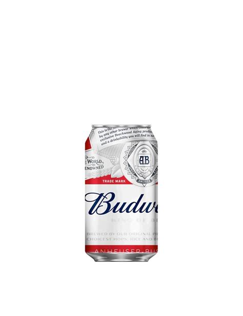 BUDWEISER BEER CANS 35.5cl