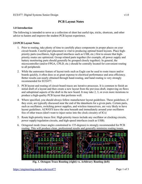PCB Layout Notes