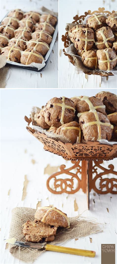 Delicious Chocolate Chip Hot Cross Buns