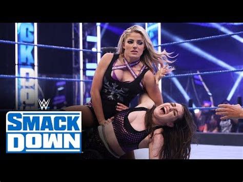 Alexa Bliss Vs Nikki Cross SmackDown July 24 2020 Wwe Womens