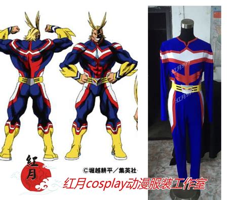 Aliexpress.com : Buy 2016 My Hero Academia All Might Cosplay Costume ...