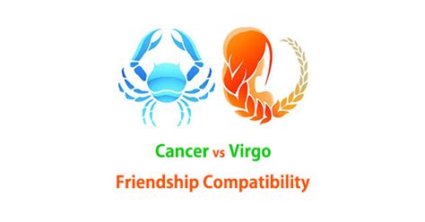 Cancer and Virgo Friendship Compatibility