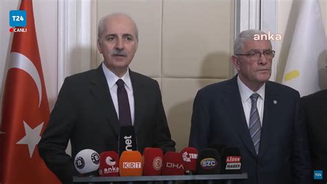 TBMM de anayasa trafiği Numan Kurtulmuş tan DEM Parti Saadet Gelecek