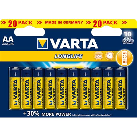 AA Batteri VARTA Long Life 39kr I Lager VALOSTORE SE