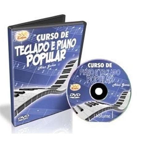 Dvd Curso De Teclado E Piano Popular Vol No Shoptime