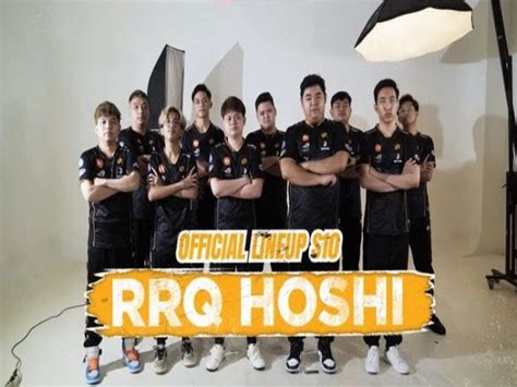 Roster RRQ Hoshi Untuk MPL ID Season 10 Resmi Diumumkan Ada 8 Pemain