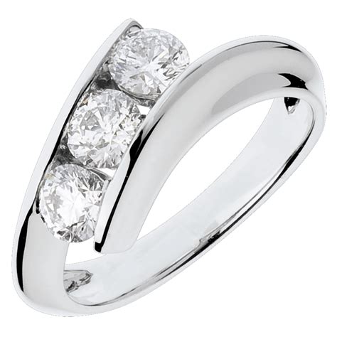 Bague Trilogie Nid Pr Cieux F Minit Or Blanc Carats Carat